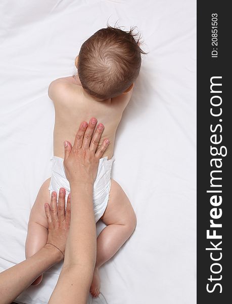 Massaging A Baby