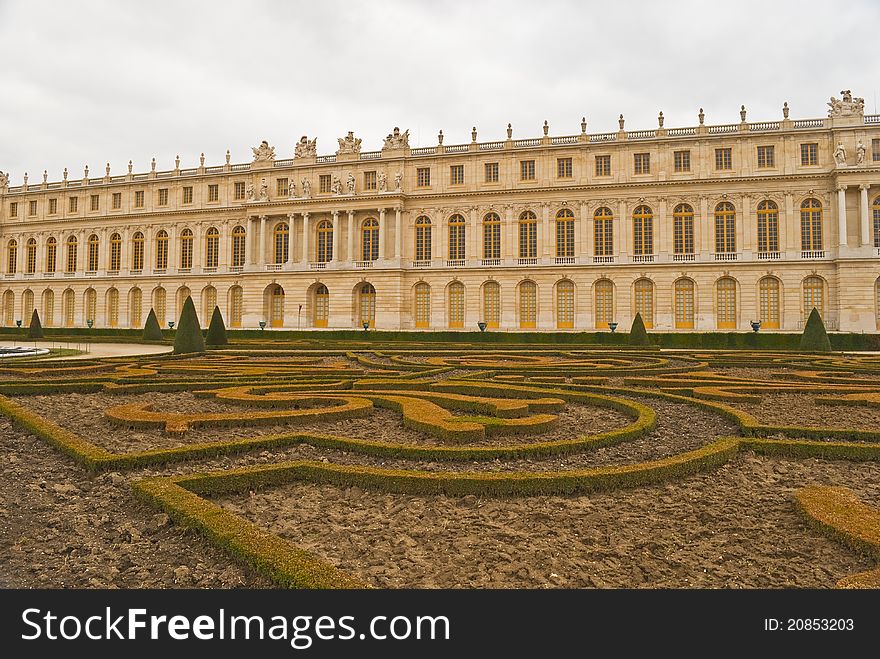 Versailles In Winter