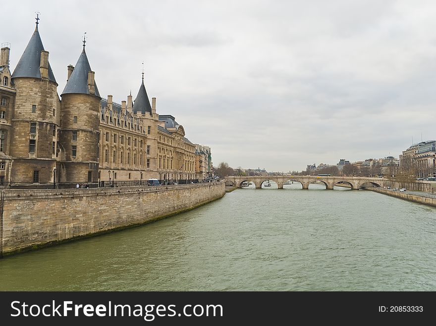 One of the most attraction site to tourists in Paris, France. One of the most attraction site to tourists in Paris, France