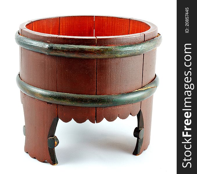 Wooden bucket