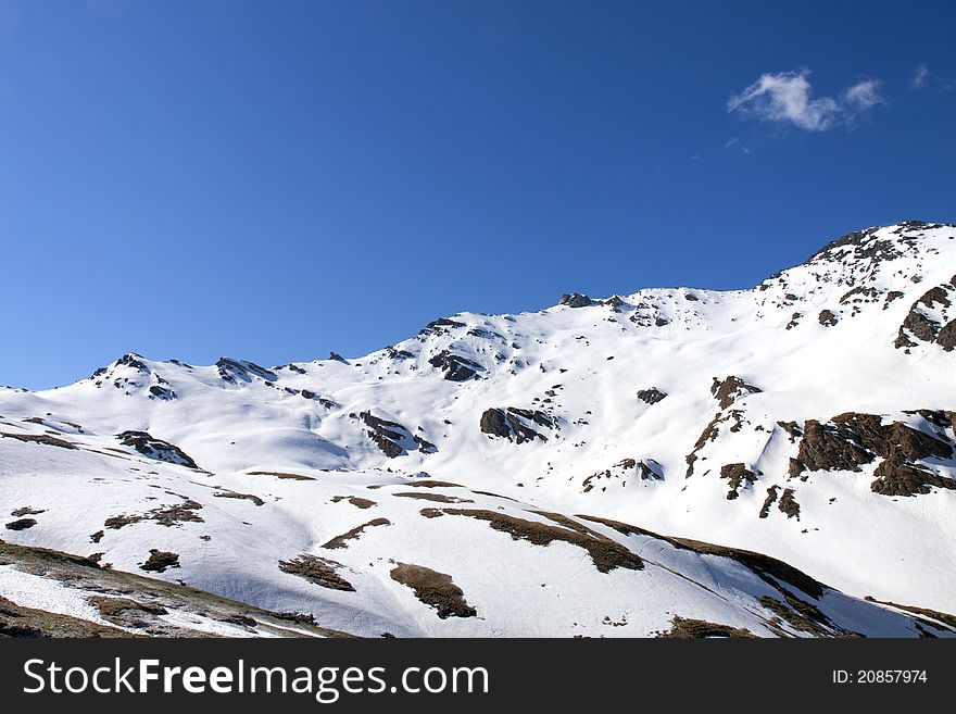 Site of the collar Agnel, the park of Queyras, department of the high Alps, France. Site of the collar Agnel, the park of Queyras, department of the high Alps, France