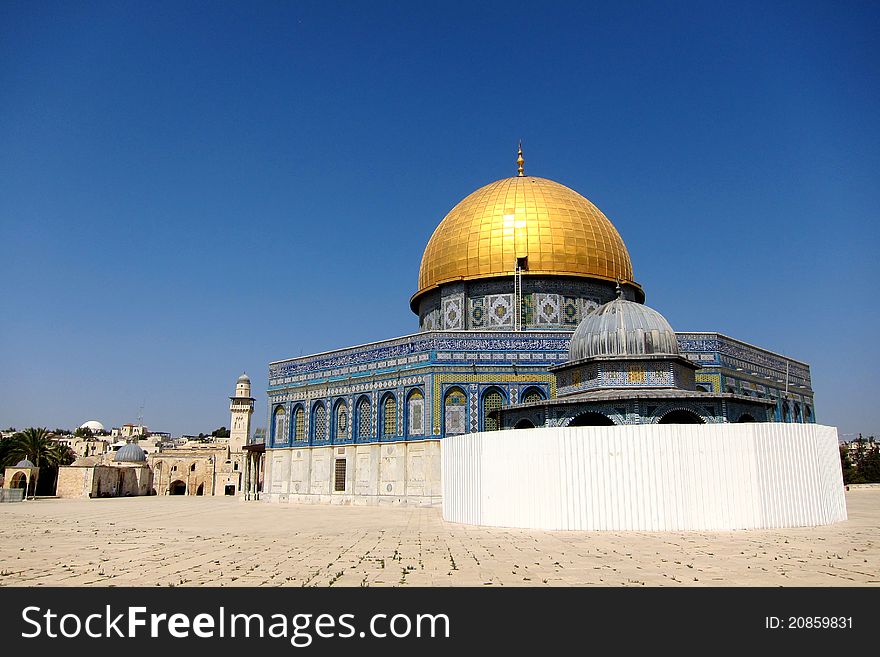 Dome of the Rock in Jerusalem, Israel