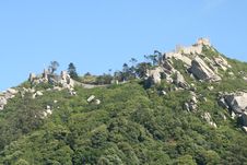 Moor Castle Sintra Royalty Free Stock Image Moor Castle Sintra Royalty Free Stock Image