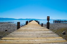 Lake Tahoe Crooked Public Dock Stock Photography Lake Tahoe Crooked Public Dock Stock Photography