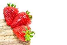 Group Of Red Strawberries Royalty Free Stock Photography Group Of Red Strawberries Royalty Free Stock Photography