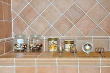 Container And Mess Kit In Kitchen Royalty Free Stock Images Container And Mess Kit In Kitchen Royalty Free Stock Images