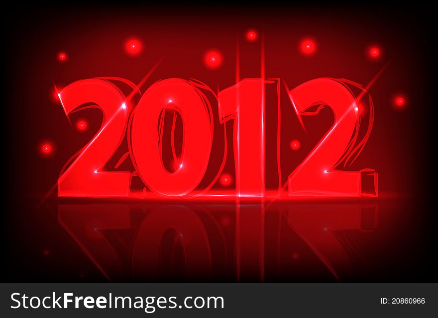 Happy new year. abstract background