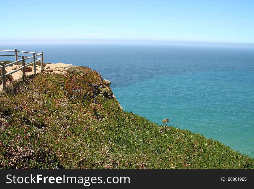 Cabo da Roca in Portugal, the most western point in Europe