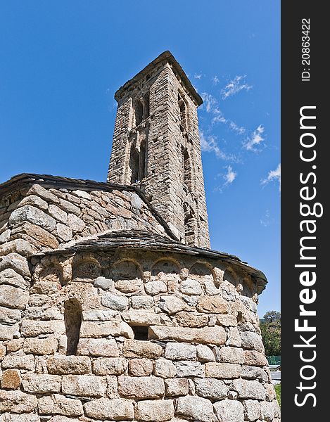 Sant Miquel romanic church located at Engolasters, Andorra. Sant Miquel romanic church located at Engolasters, Andorra