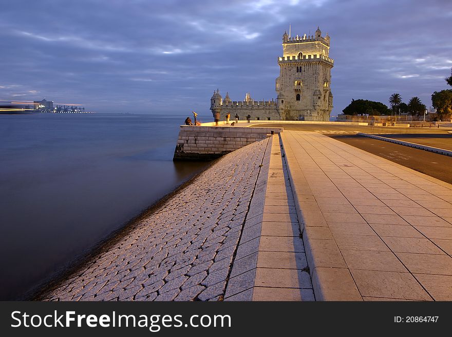 The Belem Tower in Lisbon