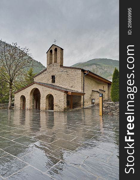 Sanctuary of Meritxell at Andorra