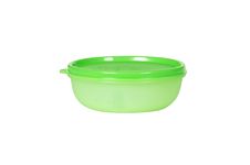 Green Plastic Container Royalty Free Stock Photography Green Plastic Container Royalty Free Stock Photography