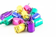 Close Up Colorful Firecrackers Stock Image Close Up Colorful Firecrackers Stock Image