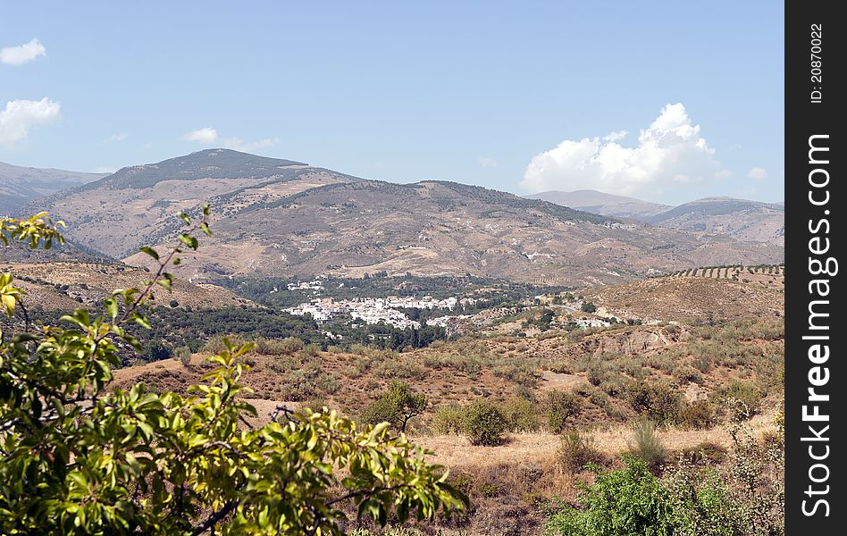 View Of Cadiar Village