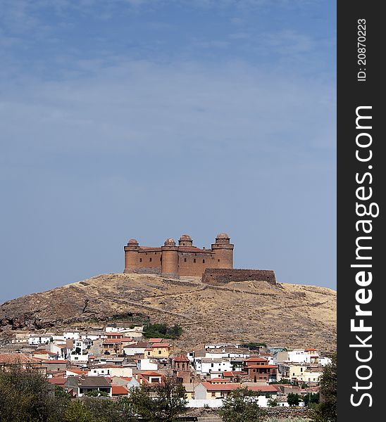 La Calahorra Castle, Granada Province, Andalusia, Spain. La Calahorra Castle, Granada Province, Andalusia, Spain