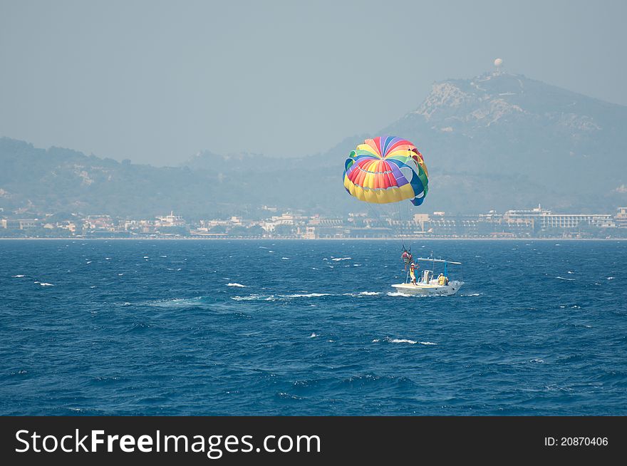 Beach/seaview /popular holiday destination/rhodes/greece. Beach/seaview /popular holiday destination/rhodes/greece