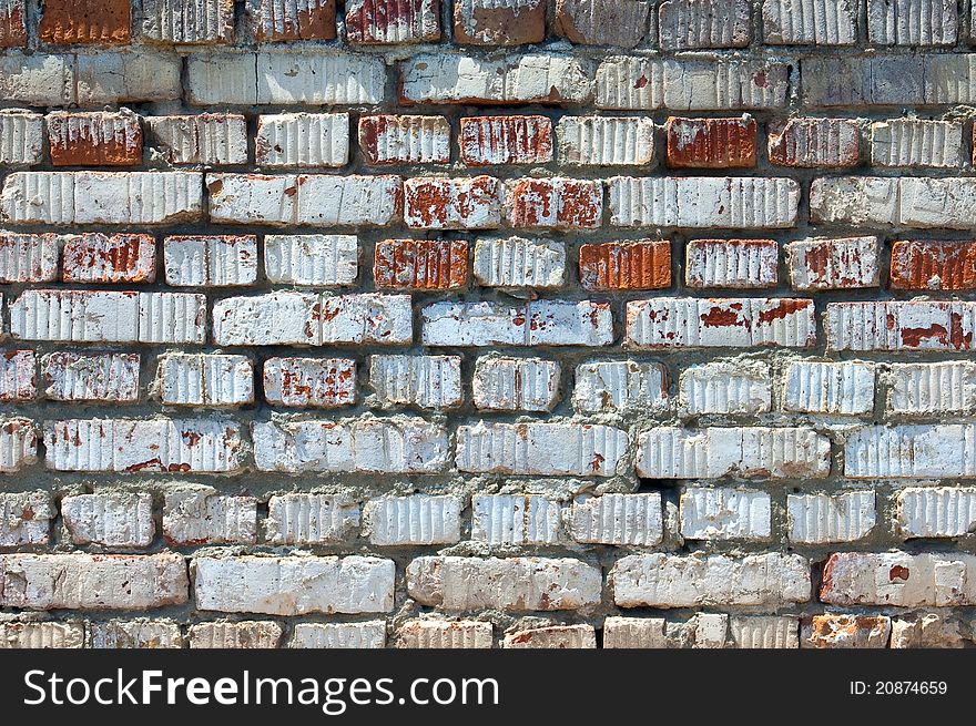 Grunge brick wall texture for your background. Grunge brick wall texture for your background