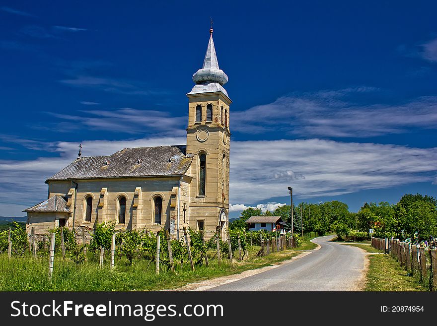 Church in Erdovec village, Croatia