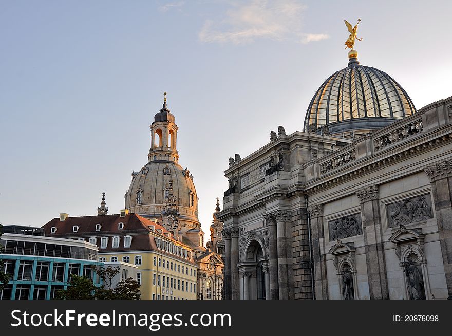 Cathedral and museum of Dresden (Germany)