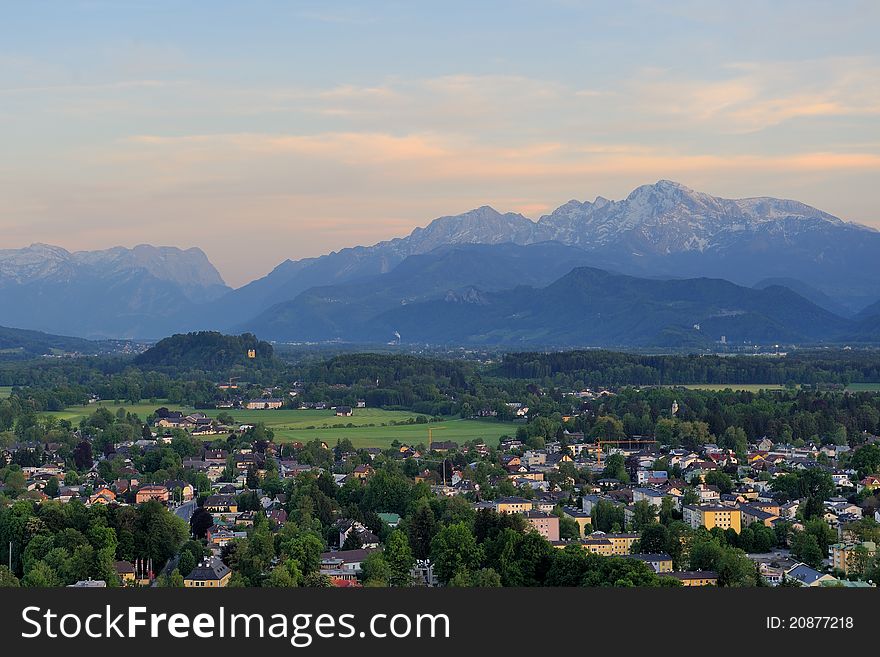 Alps Townscape