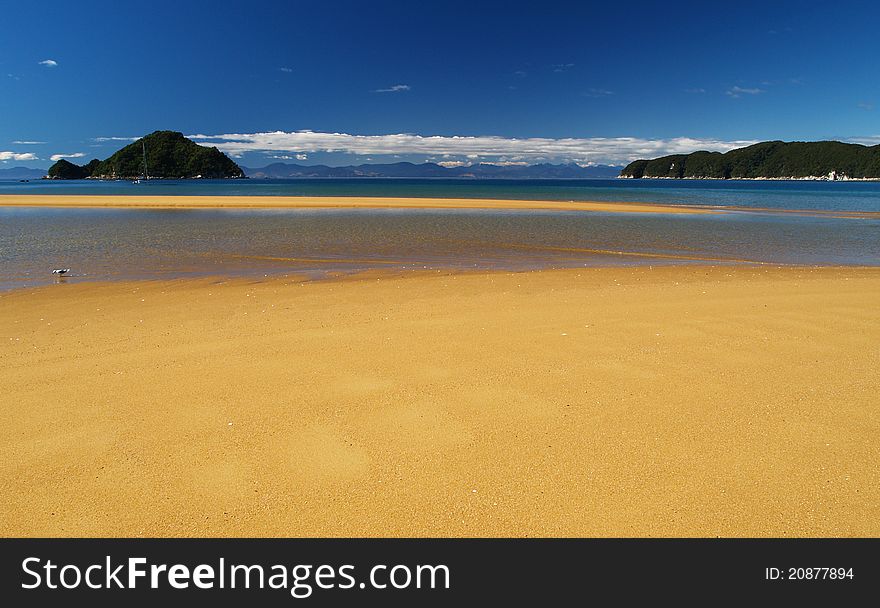 Yellow Sandy Beach