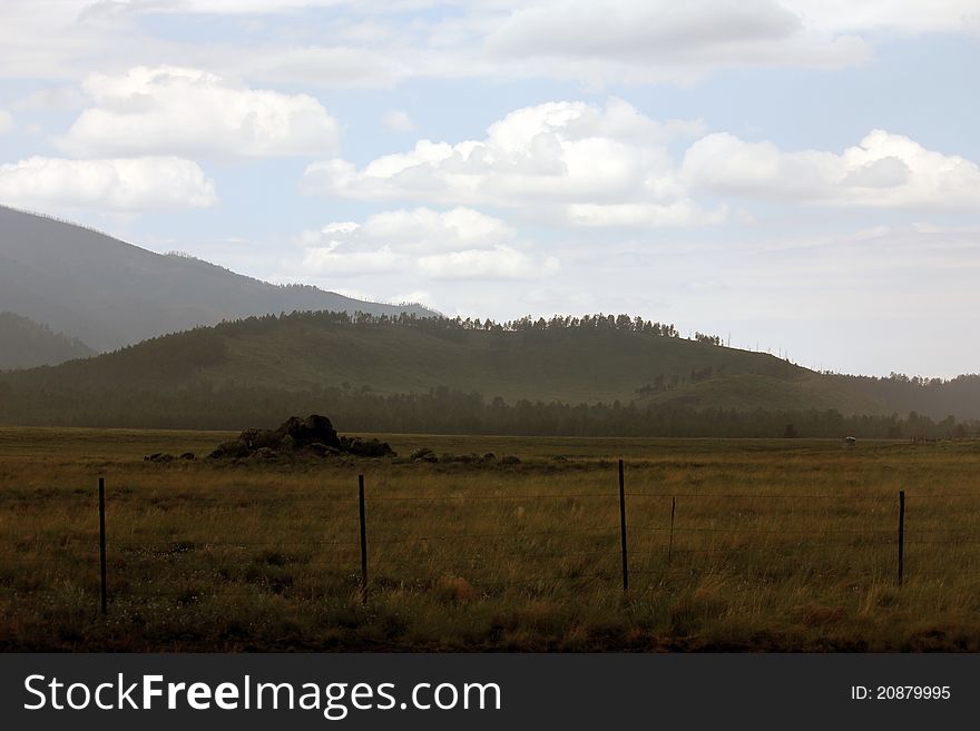 A picture of a mountain on the way to the Grand Canyon going up Highway 89. A picture of a mountain on the way to the Grand Canyon going up Highway 89.