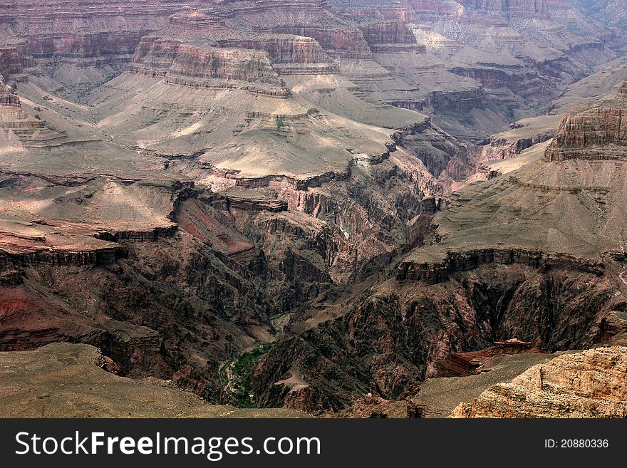 A picture of the Grand Canyon