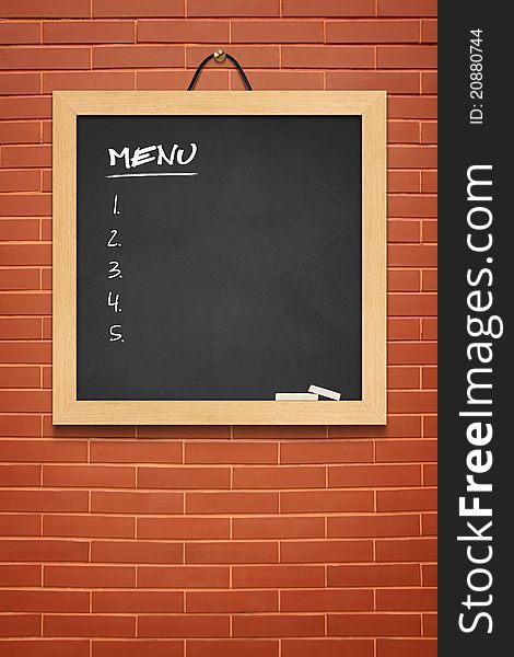 Menu Boards, Small Black