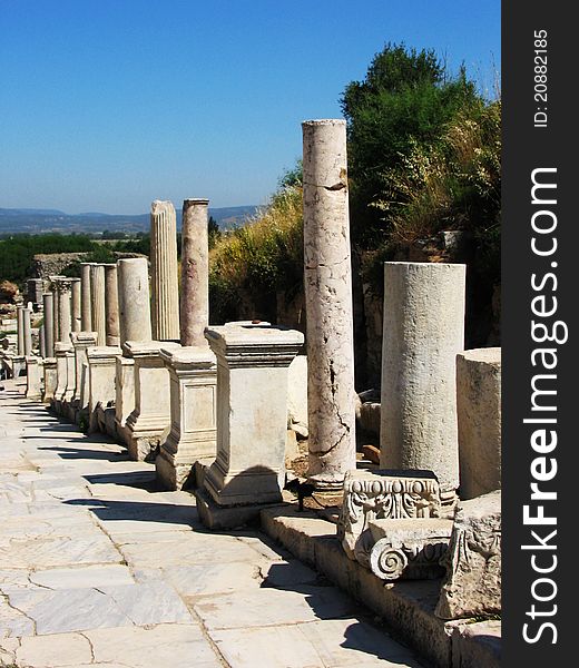 Ephesos - ancient town in west Turkey. Ephesos - ancient town in west Turkey