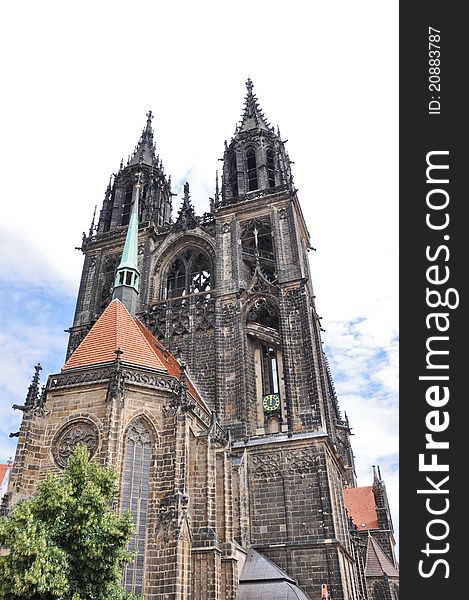 Cathedral of Meissen in Germany. Cathedral of Meissen in Germany