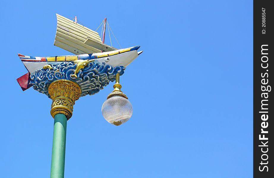 Ship Pole In Phuket, Traditional