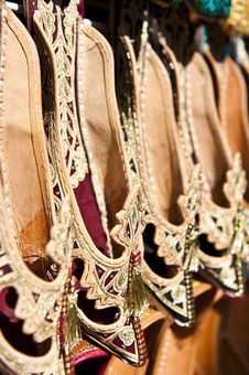 Shoes At The Market Royalty Free Stock Photo Shoes At The Market Royalty Free Stock Photo