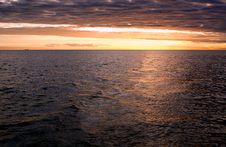 Sunset Sailing, Adelaide Stock Photo