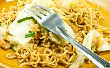 Stir-fried Noodles Royalty Free Stock Images Stir-fried Noodles Royalty Free Stock Images