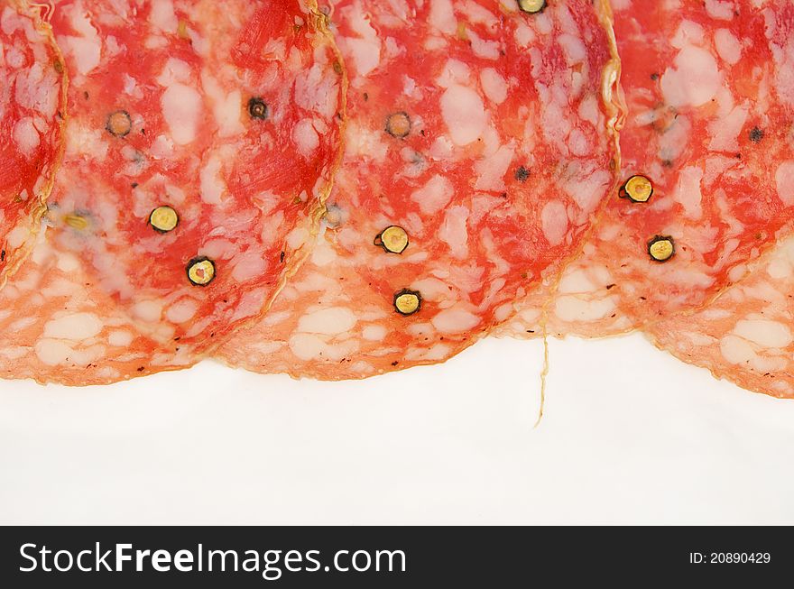 A specific type of italian fennel salami. A specific type of italian fennel salami