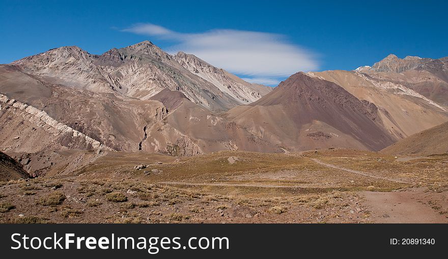 Andes mountains in Mendoza, Argentina. Andes mountains in Mendoza, Argentina.
