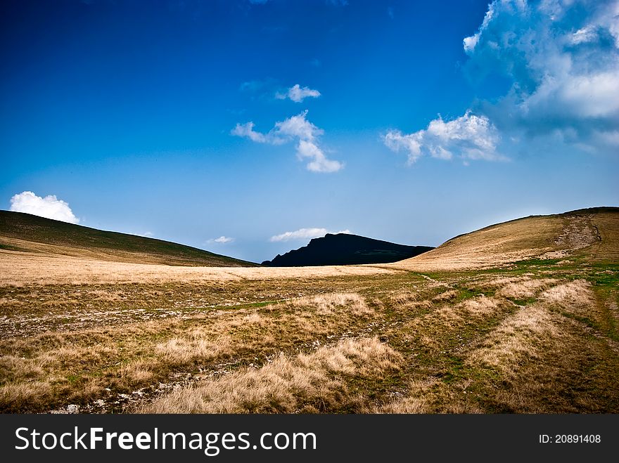 Picture of bucegi mountains in romania