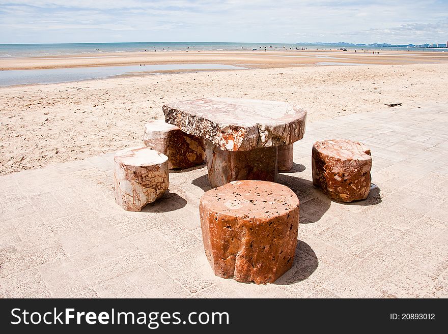 Table On The Beach