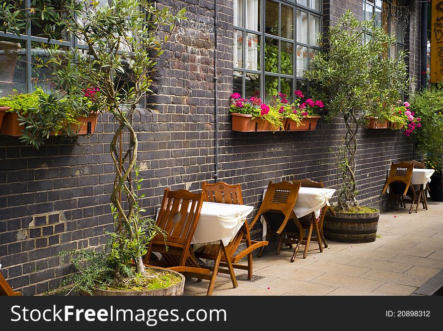 Tables along the Wall