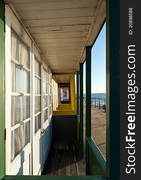 Beach Hut veranda southwoold suffolk