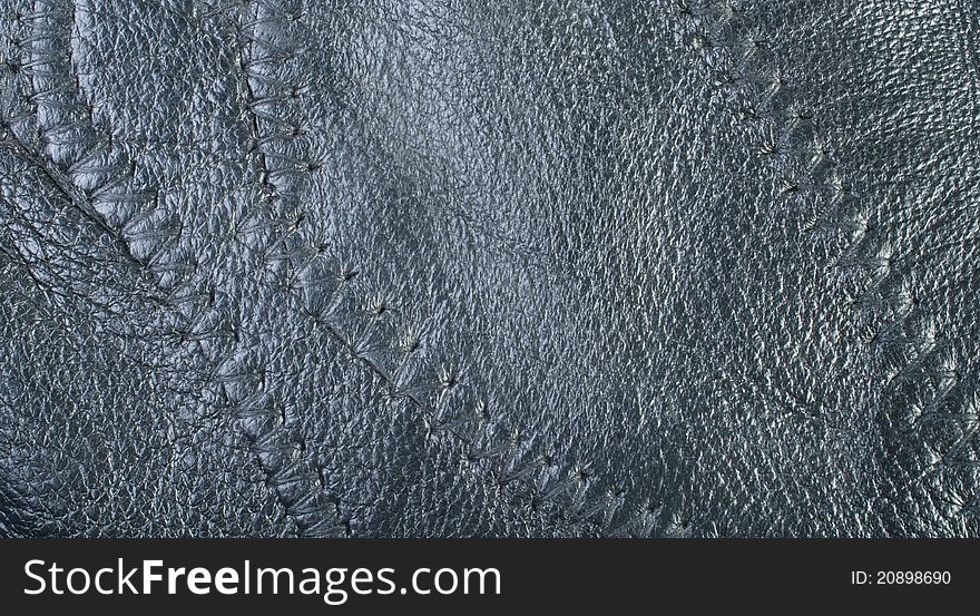 Black leather texture for background