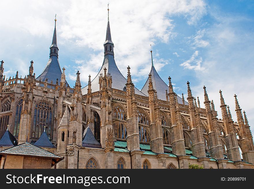 Cathedral in Kutna Hora