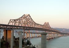 Bay Bridge Royalty Free Stock Photo Bay Bridge Royalty Free Stock Photo