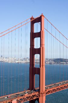 Golden Gate Bridge Royalty Free Stock Photography Golden Gate Bridge Royalty Free Stock Photography
