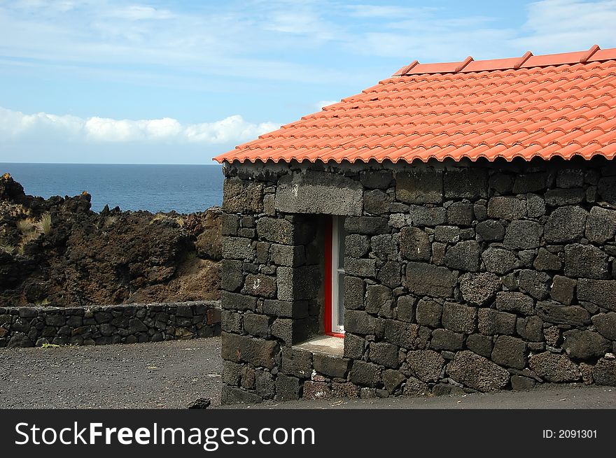 Old Azores Home Built In Stone