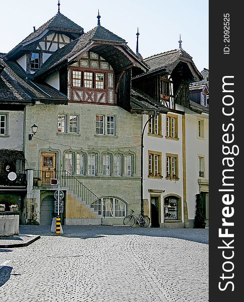 Old City of Murten. Switzerland. Old City of Murten. Switzerland