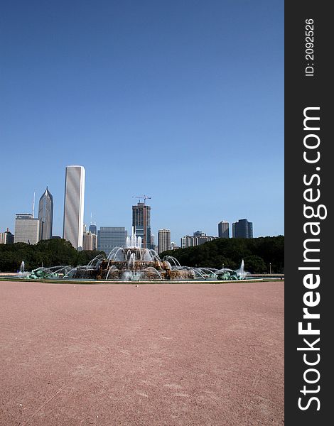 Buckingham Fountain, Chicago, Illinois, usa