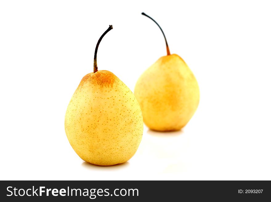 Ripe Yellow Pears