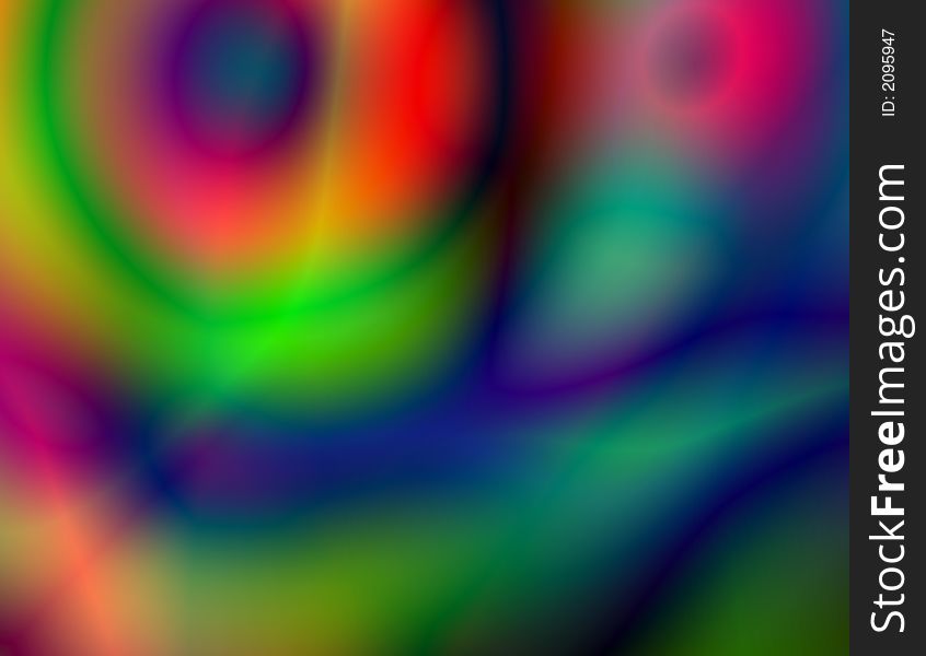 Multi hued & formed abstract background. Multi hued & formed abstract background