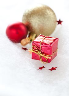 Christmas Gift Royalty Free Stock Photos Christmas Gift Royalty Free Stock Photos